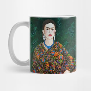 Frida, a strong woman Mug